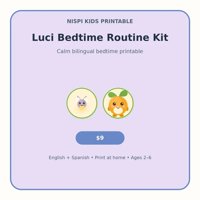 Portada de Kit de Rutina de Dormir con Luci